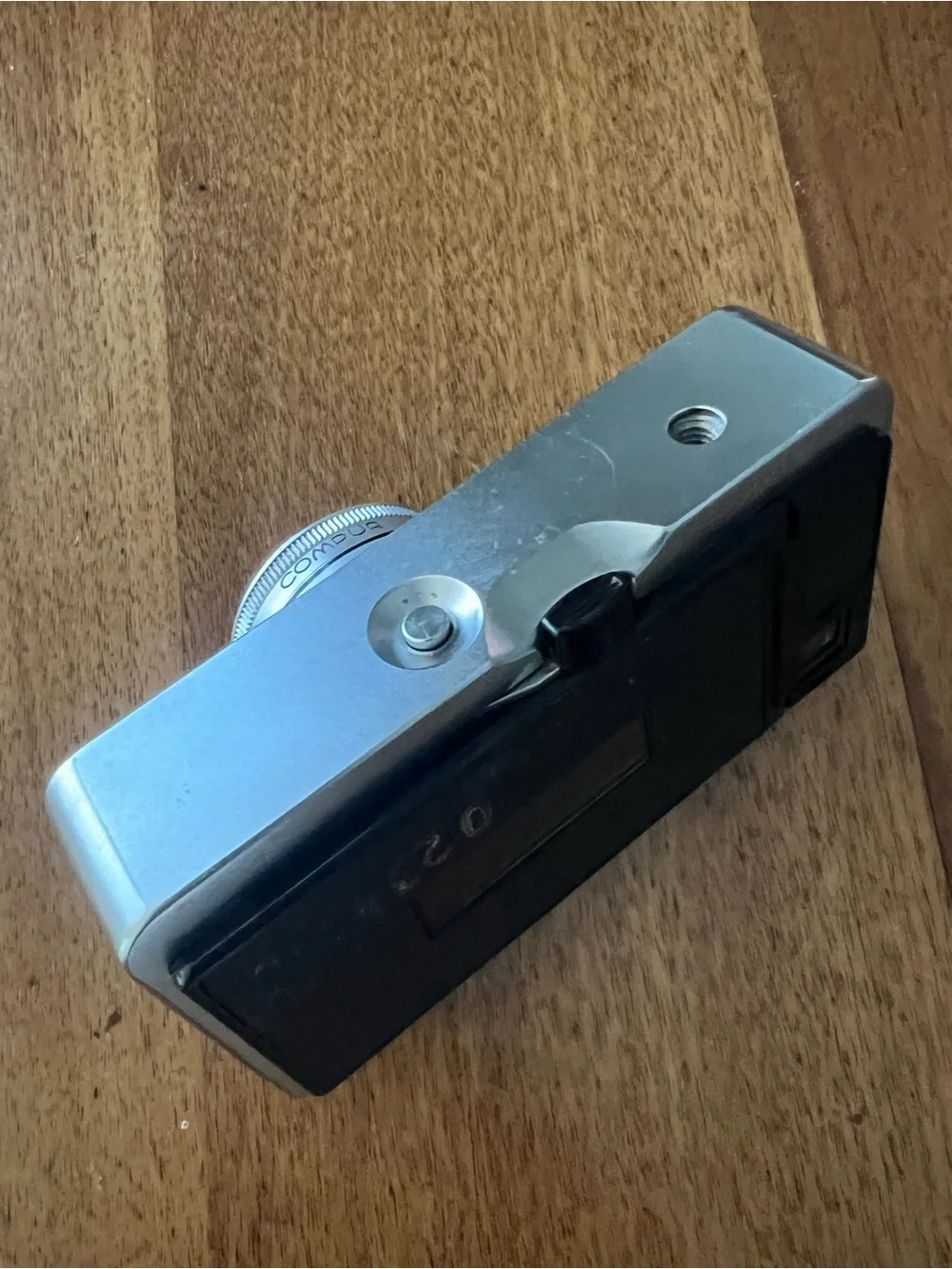 Vintage 60s Kodak Instamatic 500 Camera in Black and Silver